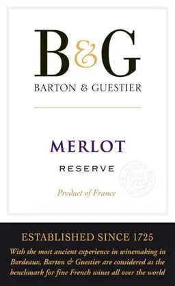 Barton & Guestier Reserve Merlot