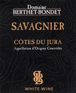 Berthet-Bondet Cotes du Jura Savagnin Savagnier