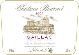 Cave de Labastide de Levis Chateau Bournet Rouge