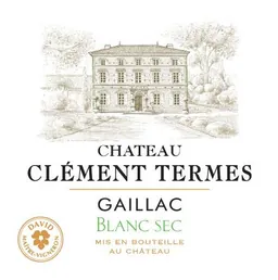 Chateau Clement Termes Sec Blanc