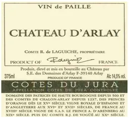 Chateau d'Arlay Cotes du Jura Vin de Paille