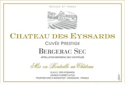 Chateau des Eyssards Cuvee Prestige Sec Blanc