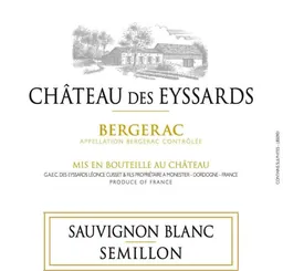 Chateau des Eyssards Sauvignon Blanc Semillon Sec