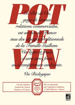 Chateau Guilhem Pot de Vin Merlot