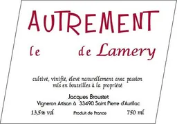 Chateau Lamery Vin de France Autrement