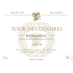 Tour des Gendres Bergerac Rouge