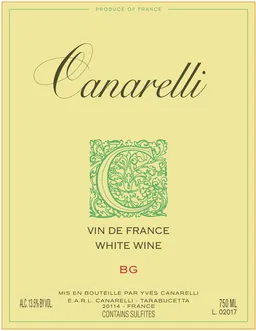 Clos Canarelli Bianco Gentile