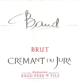 Domaine Baud Generation 9 Cremant du Jura Brut Rose