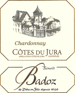 Domaine Benoit Badoz Cotes du Jura Chardonnay
