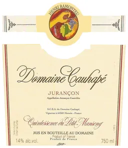 Quintessence du Petit Manseng Moelleux