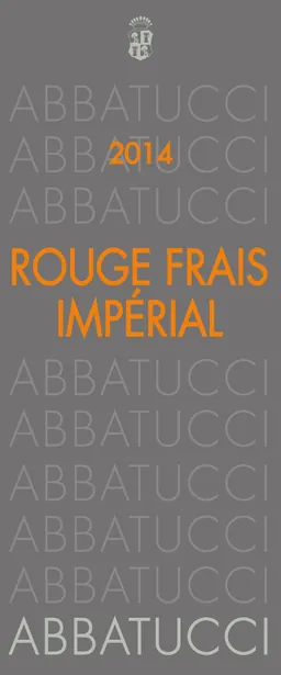 Domaine Comte Abbatucci Corsica Rouge Frais Imperial