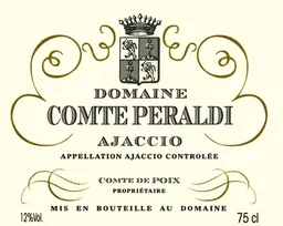 Domaine Comte Peraldi Ajaccio Vermentino