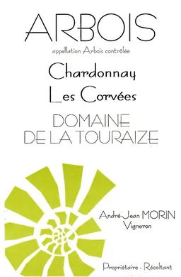 Domaine de la Touraize Arbois Les Corvees Chardonnay