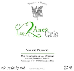Domaine des 2 Anes Gris Blanc