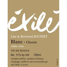 Domaine Jousset Exile Blanc Loire