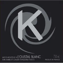 Domaine L'Oustal Blanc Languedoc Roussillon K