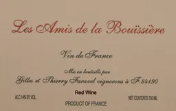 Domaine La Bouissiere Les Amis de la Bouissiere