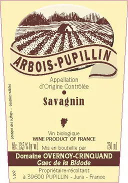 Arbois-Pupillin Savagnin