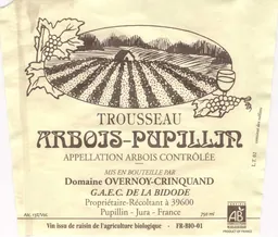 Arbois-Pupillin Trousseau