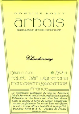 Arbois Blanc Chardonnay