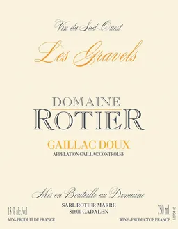 Les Gravels Doux Blanc
