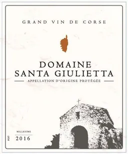Domaine Santa Giulietta Vin de Corse Rouge
