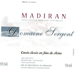 Cuvee Elevee en Fut de Chene