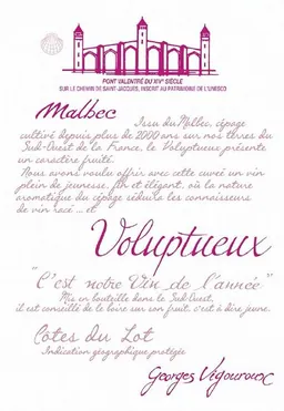 Voluptueux Malbec