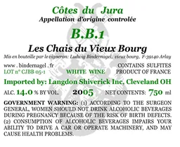 Cotes du Jura BB1