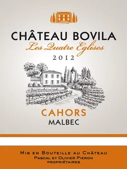 Cahors Chateau Bovila Les Quatre Eglises