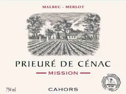 Chateau Saint Didier Parnac Prieure de Cenac Mission Malbec-Merlot