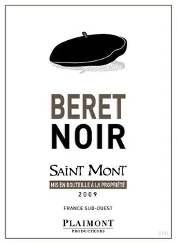 Beret Noir Rouge