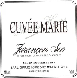 Jurancon Sec Cuvee Marie