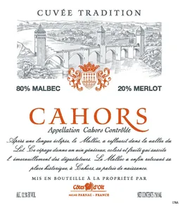 Cahors Les Cotes d'Olt Cuvee Tradition