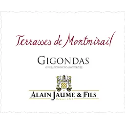 Alain Jaume Terrasses de Montmirail Gigondas