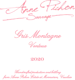 Anne Pichon Sauvage Gris Montagne Rose de Ventoux