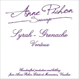 Anne Pichon Sauvage Syrah Grenache