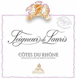 Arnoux et Fils Seigneurs de Lauris Cotes Du Rhone