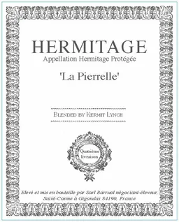 Barruol Lynch Hermitage Blanc La Pierrelle