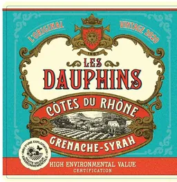 Cellier des Dauphins Cotes du Rhone Rouge