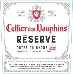 Cellier des Dauphins Reserve Cotes du Rhone