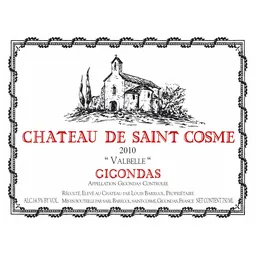 Chateau de Saint Cosme Gigondas Valbelle