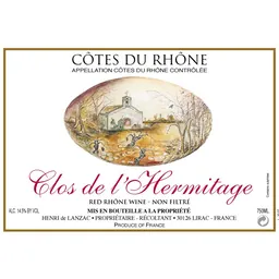 Chateau de Segries Cotes du Rhone Clos de l'Hermitage
