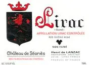 Lirac Cuvee Reservee
