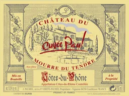 Chateau du Mourre du Tendre Mourre du Tendre Cotes du Rhone Cuvee Paul
