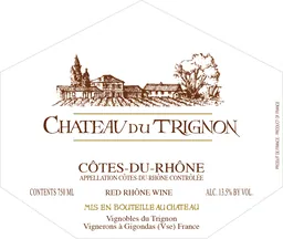 Chateau du Trignon Cotes du Rhone Rouge