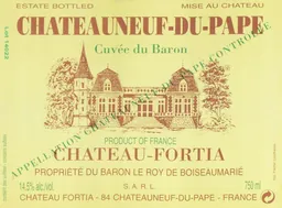Cuvee du Baron Chateauneuf-du-Pape