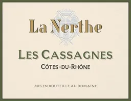 Chateau La Nerthe Les Cassagnes Cotes-du-Rhone Blanc
