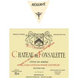 Fonsalette Cotes du Rhone Reserve