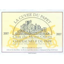 Chateauneuf-du-Pape Cuvee Papet